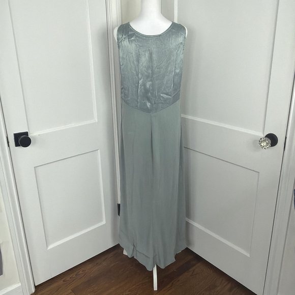 Vintage Spencer Alexis Maxi Dress Womens 10 Green Fairy Romantic 90s Y2K USA - Picture 2 of 11
